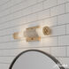 Holly Grove 2 Light 18 inch Alturas Gold Vanity Light Wall Light, Small