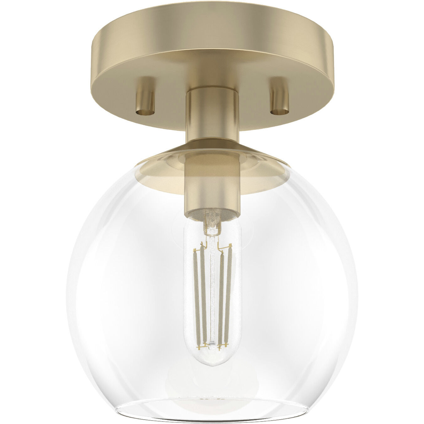 Xidane 1 Light 6 inch Alturas Gold Mini Pendant Ceiling Light