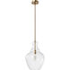 Maple Park 1 Light 12 inch Alturas Gold Pendant Ceiling Light