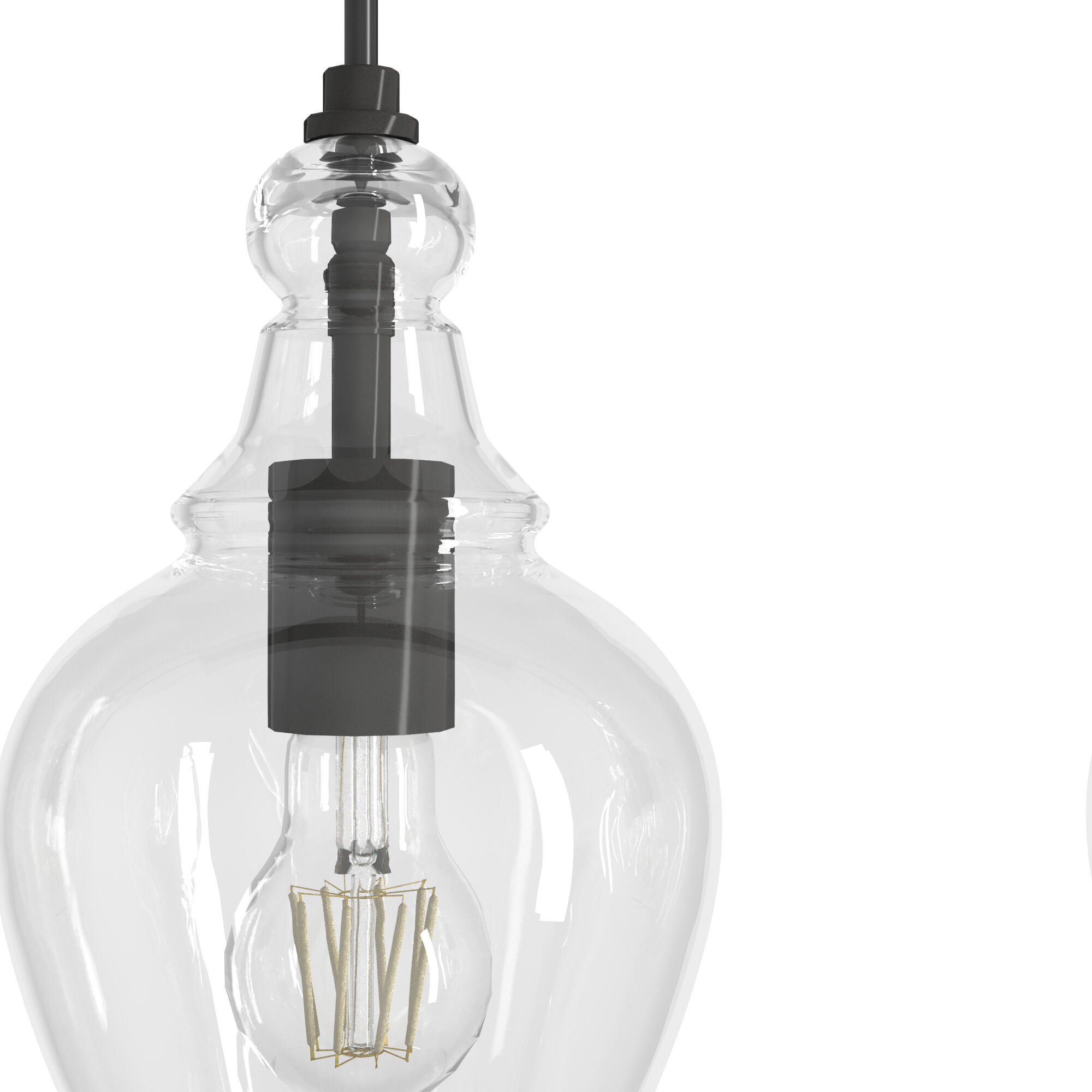 Maple Park 42 inch Linear Cluster Pendant Ceiling Light