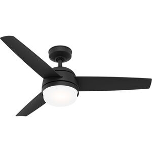 Midtown 48 inch Matte Black Ceiling Fan
