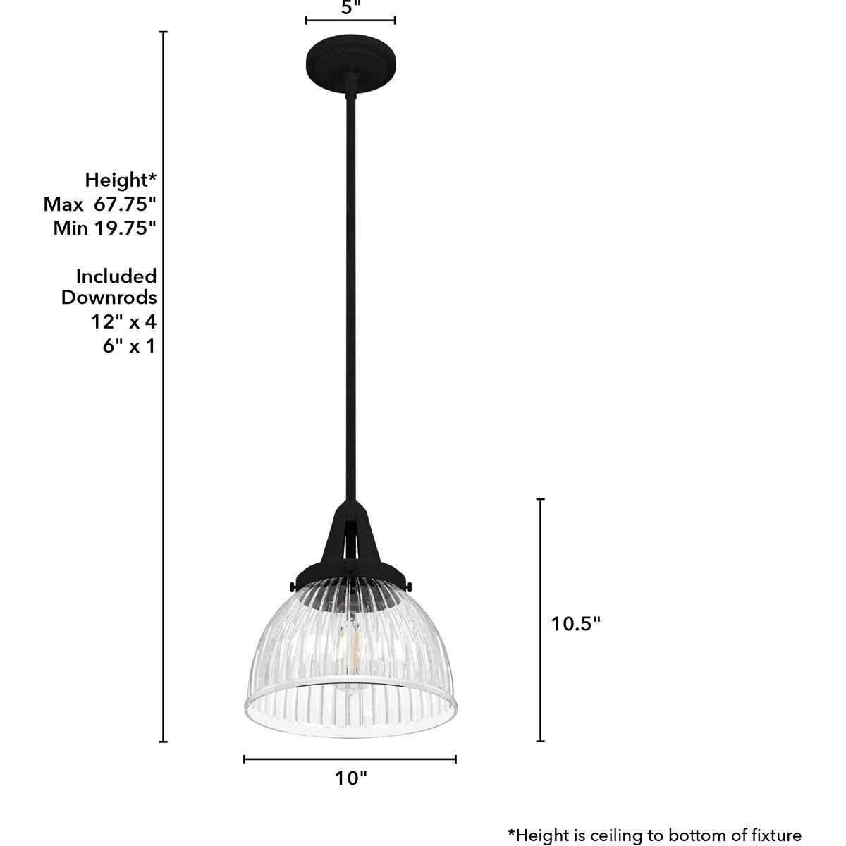 Cypress Grove 1 Light 10 inch Natural Iron Pendant Ceiling Light