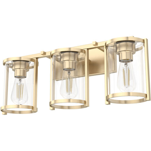 Astwood 3 Light 24.25 inch Alturas Gold Vanity Light Wall Light
