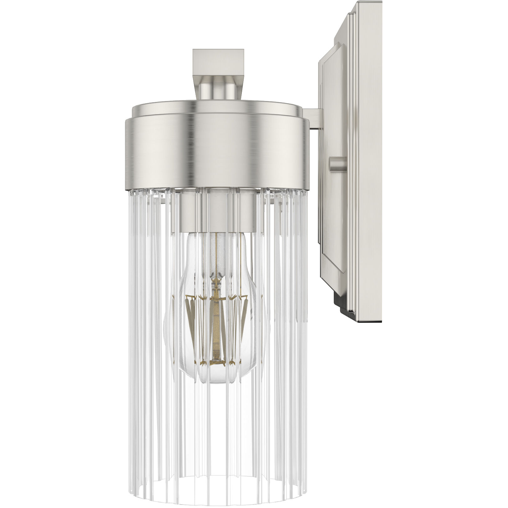 Gatz 3 Light 22.25 inch Brushed Nickel Vanity Light Wall Light