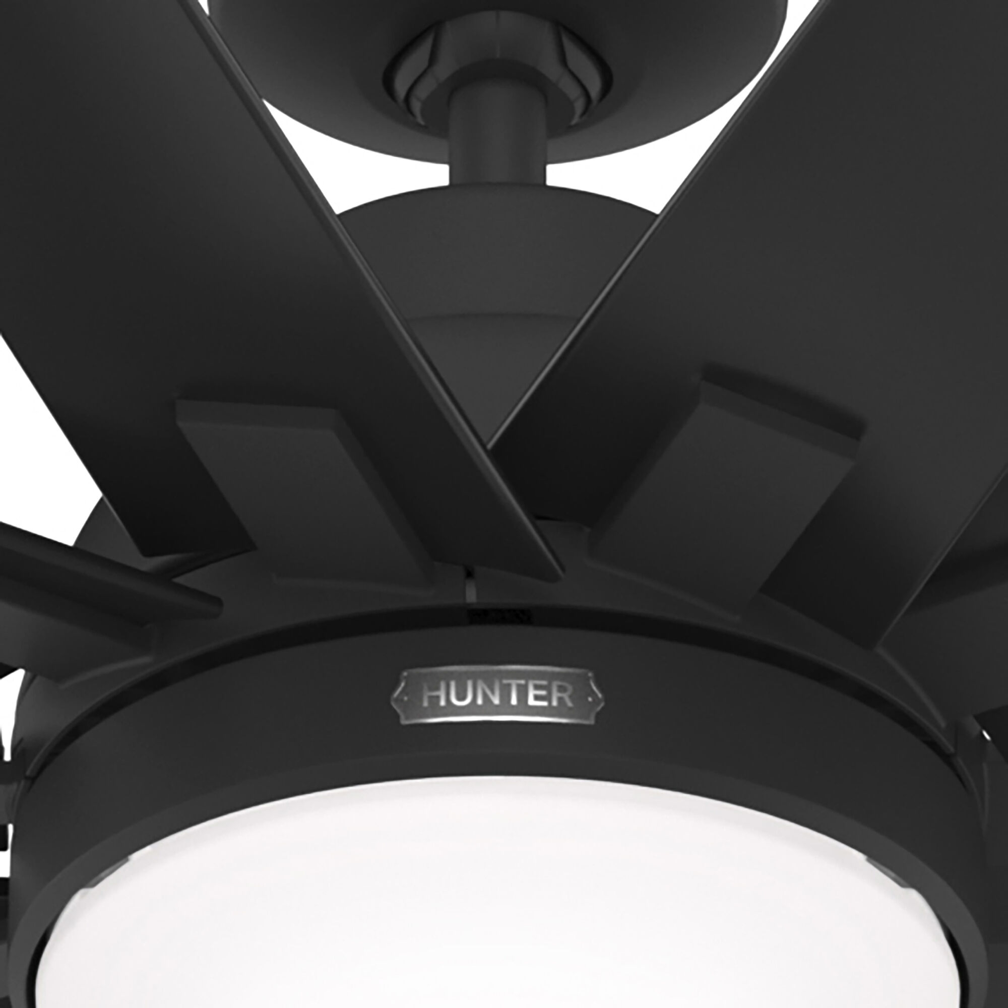 Overton 60 inch Matte Black Outdoor Ceiling Fan