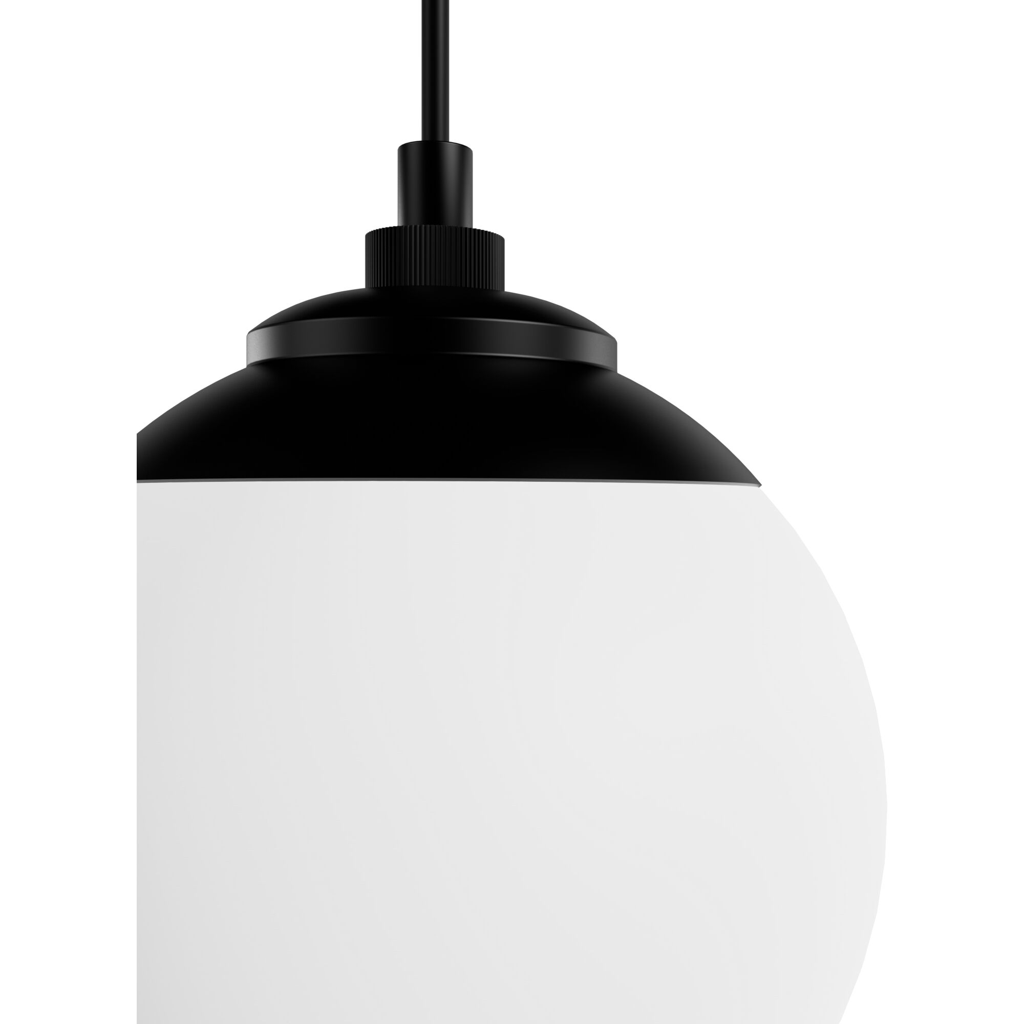 Hepburn 3 Light 12.75 inch Matte Black Round Cluster Pendant Ceiling Light, Large