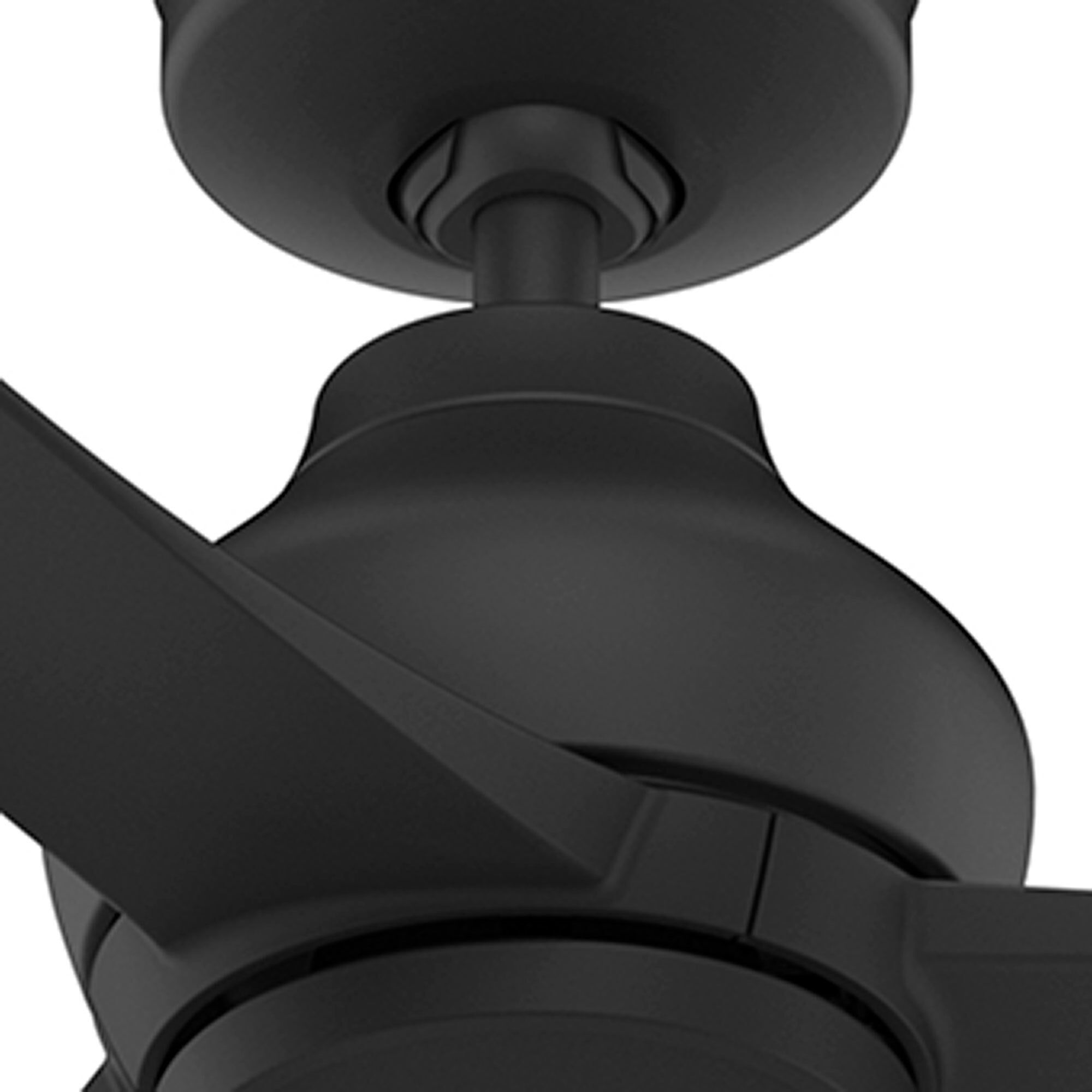 Mazzini 60 inch Matte Black Outdoor Ceiling Fan