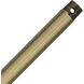 Fan Accessory Antique Brass Fan Downrod, 36"