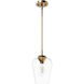 Vidria 1 Light 7.25 inch Alturas Gold Mini Pendant Ceiling Light