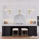 Vidria 1 Light 12 inch Alturas Gold Pendant Ceiling Light