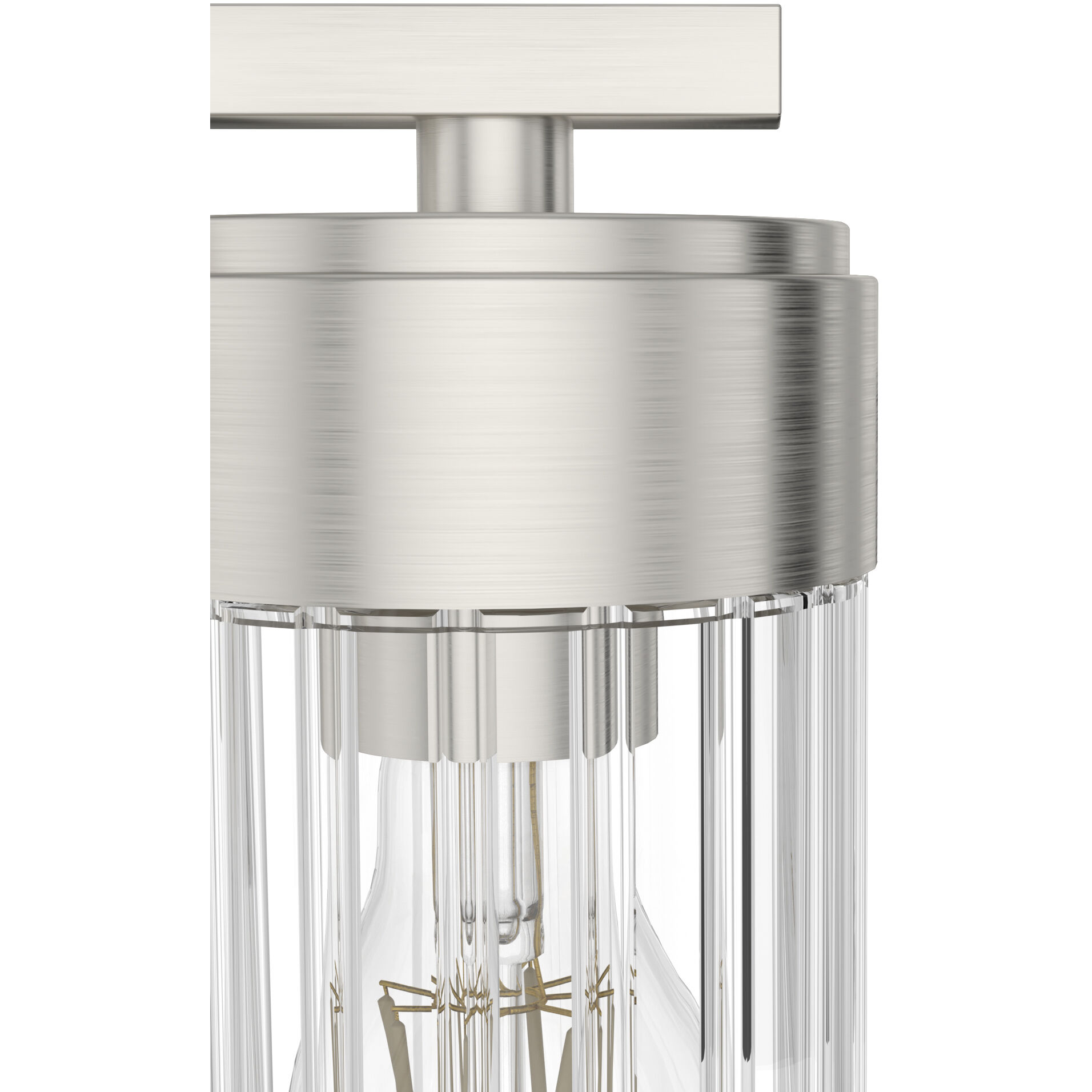 Gatz 3 Light 22.25 inch Brushed Nickel Vanity Light Wall Light