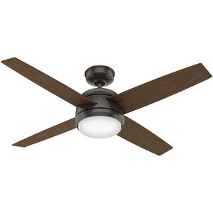Oceana 52 inch Noble Bronze with P.A. Cocoa Blades Outdoor Ceiling Fan