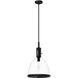 Van Nuys 1 Light 13 inch Matte Black Pendant Ceiling Light