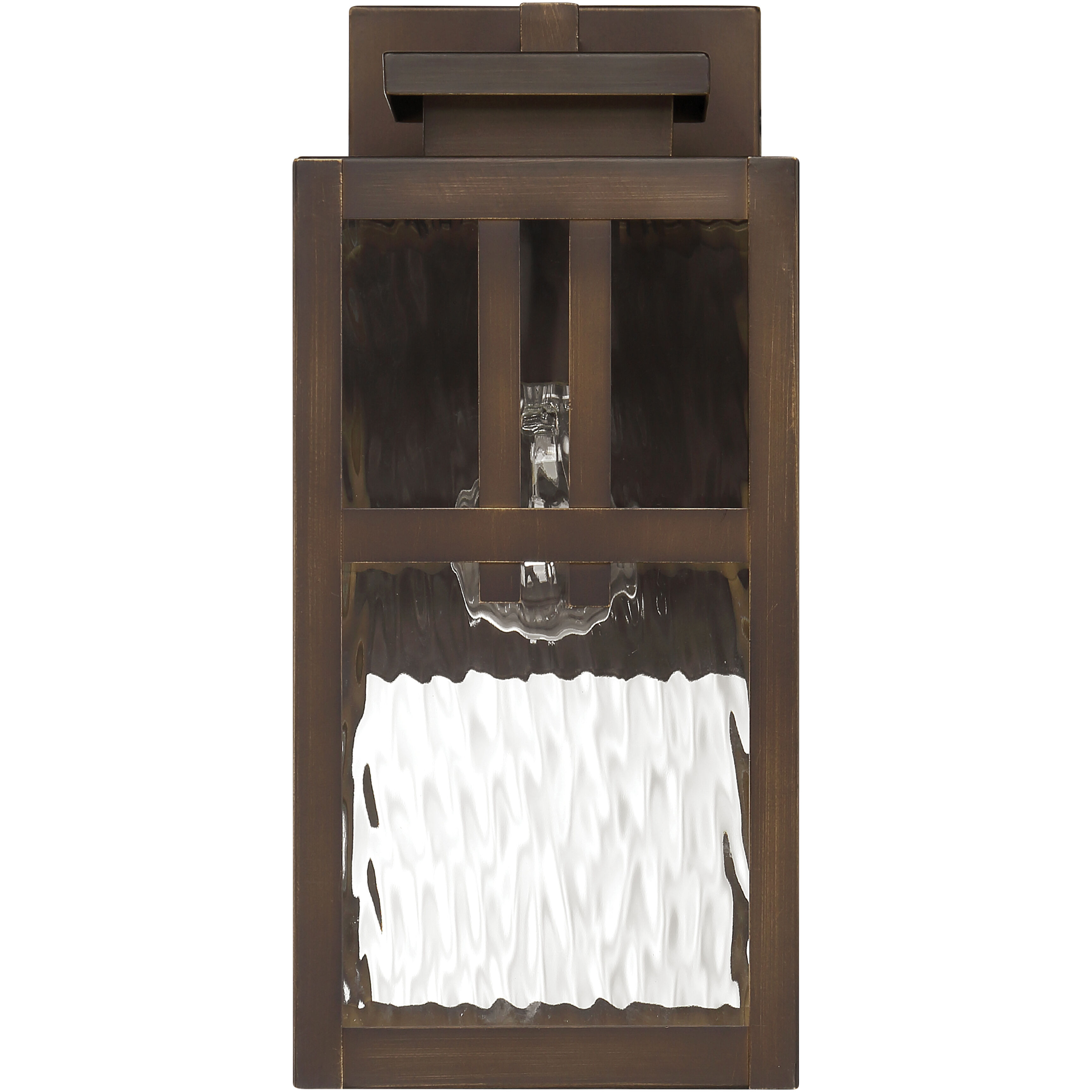 Aspenbrook 1 Light 14 inch Matte Bronze Outdoor Wall Light, Medium