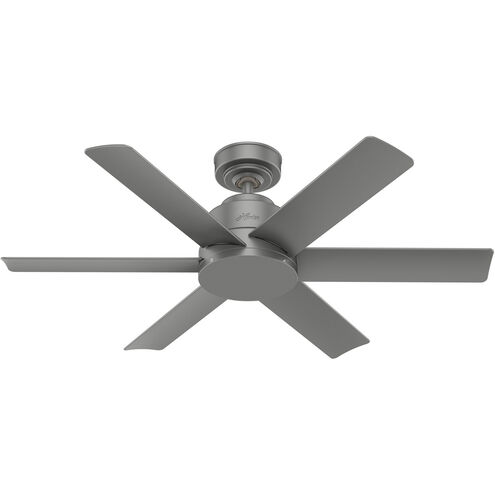 Kennicott 44 inch Matte Silver Outdoor Ceiling Fan