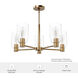 Lochemeade 5 Light 26 inch Alturas Gold Chandelier Ceiling Light, Medium