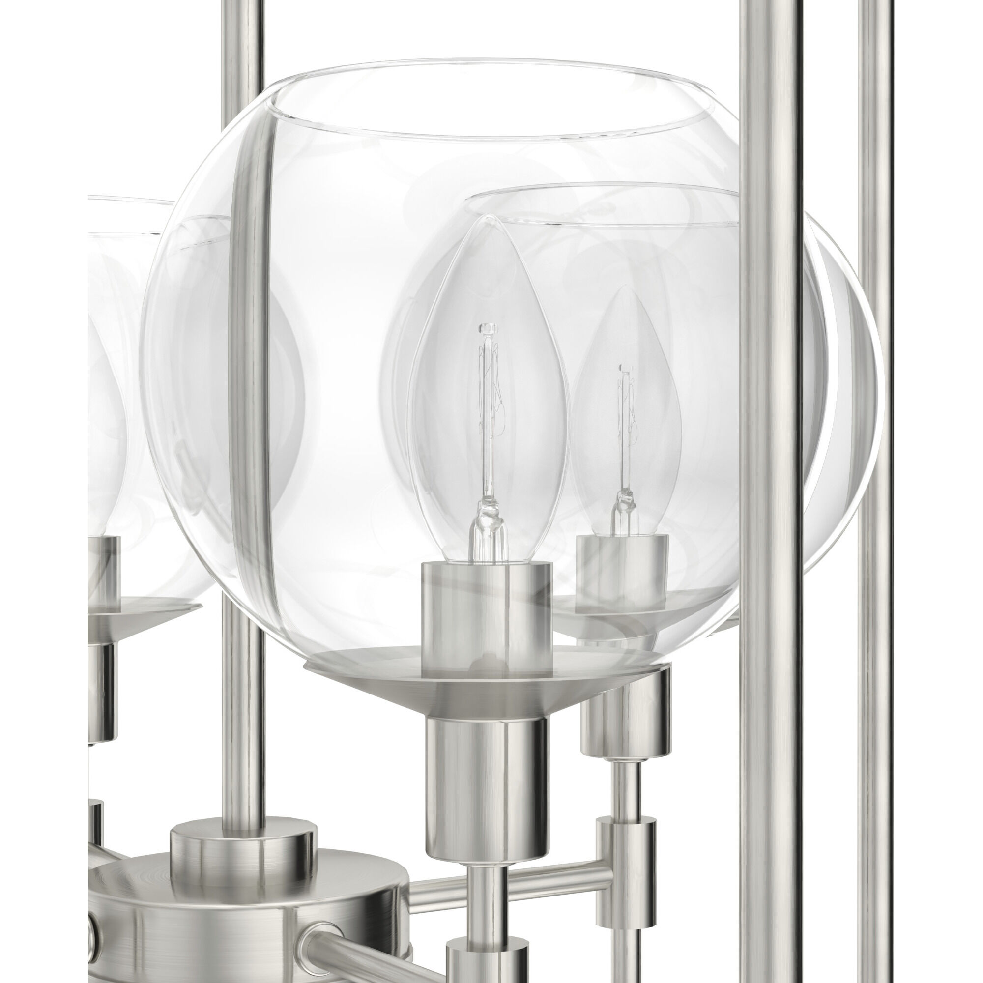 Xidane 4 Light 19 inch Brushed Nickel Foyer Pendant Ceiling Light