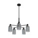 Lochemeade 5 Light 26 inch Natural Iron Chandelier Ceiling Light