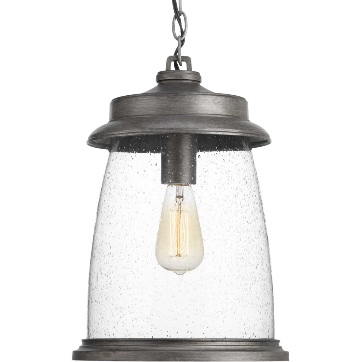 Marigold 1 Light 10.88 inch Antique Pewter Outdoor Hanging Lantern