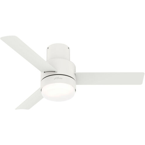 Gilmour 44 inch Matte White Outdoor Ceiling Fan