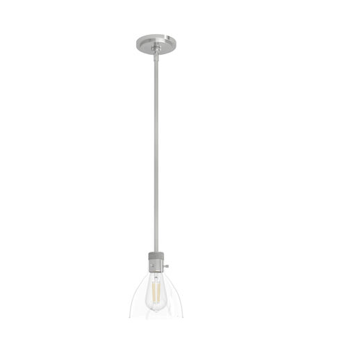 Van Nuys 1 Light 6 inch Brushed Nickel Mini Pendant Ceiling Light