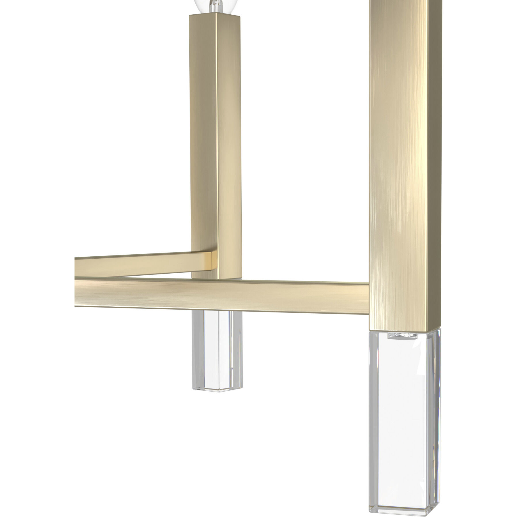 Sunjai 5 Light 25 inch Palm Gold Chandelier Ceiling Light