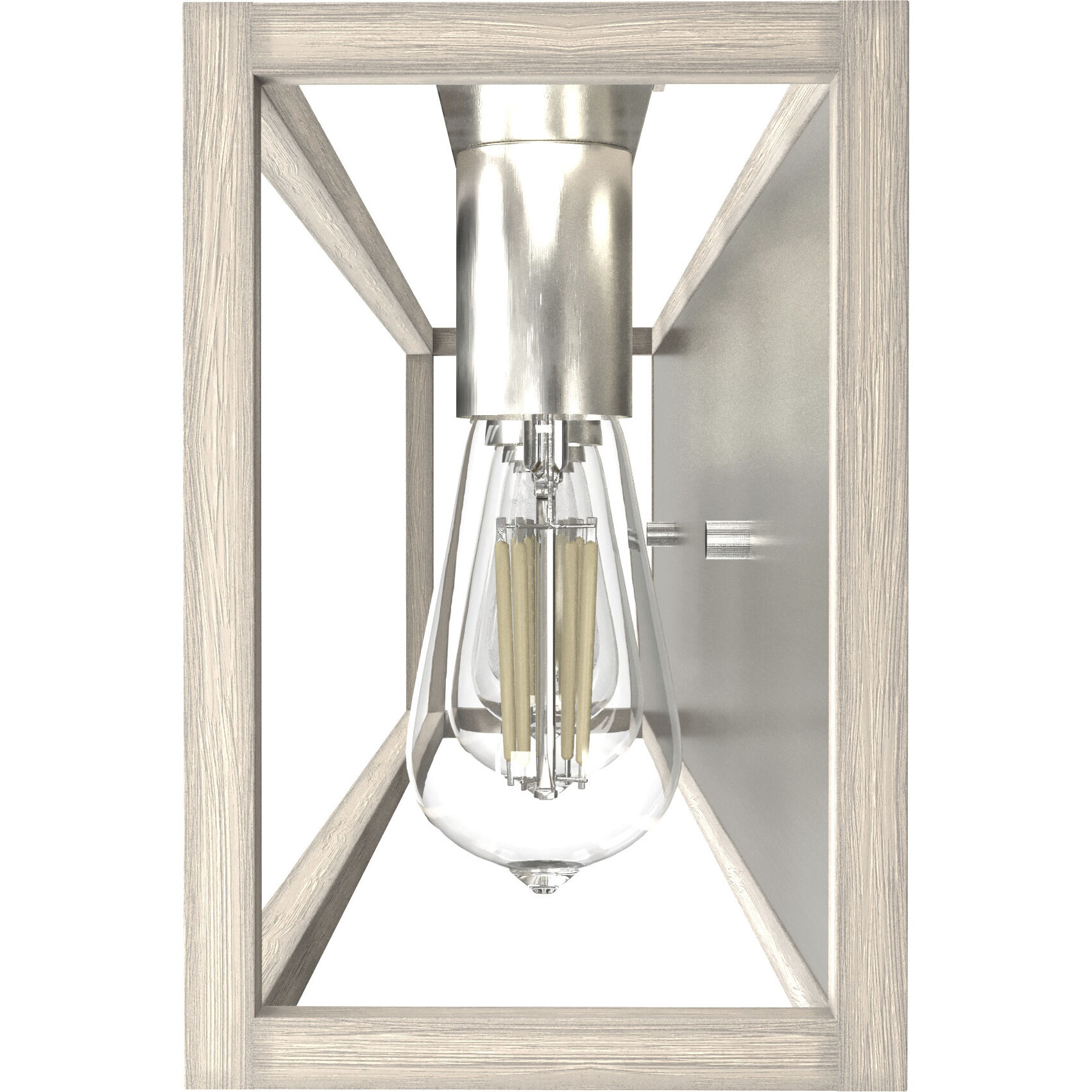 Squire Manor 4 Light 33 inch Brushed Nickel Vanity Light Wall Light