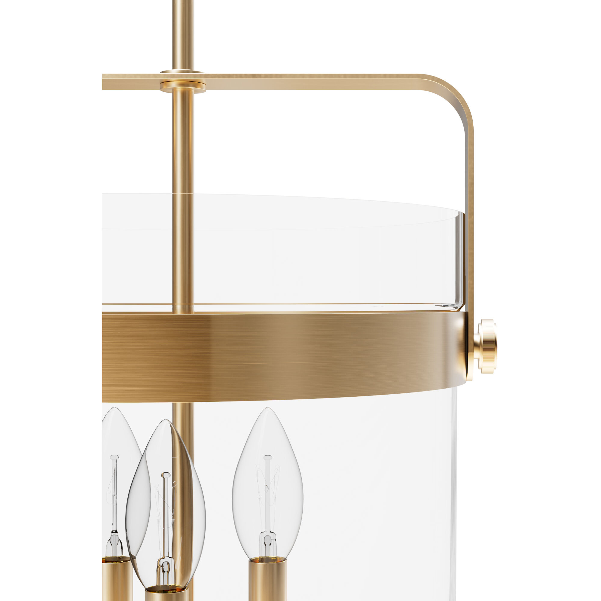 Karloff 3 Light 13.75 inch Alturas Gold Pendant Ceiling Light