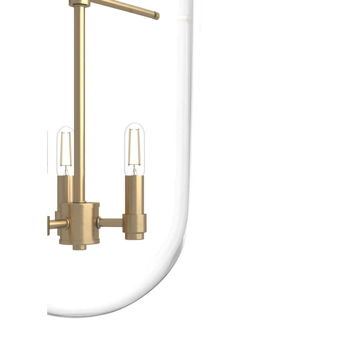 Sacha 3 Light 11 inch Alturas Gold Pendant Ceiling Light