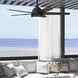Skyflow 52 inch Matte Black Outdoor Ceiling Fan