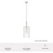 Gatz 1 Light 25 inch Brushed Nickel Pendant Ceiling Light