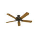 Royal Oak 60 inch New Bronze with Dark Cherry/Medium Oak Blades Ceiling Fan 
