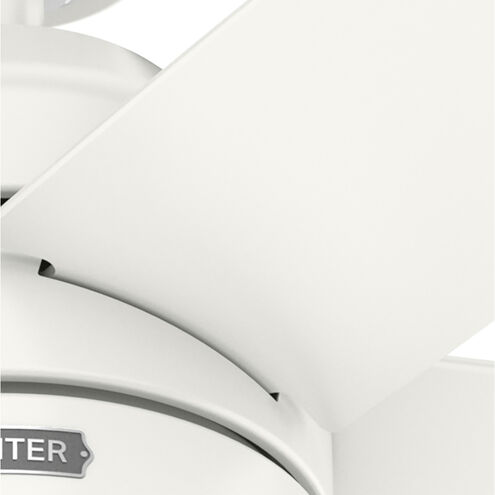 Bardot 52 inch Fresh White with Fresh White/Light Oak Blades Ceiling Fan