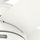 Bardot 52 inch Fresh White with Fresh White/Light Oak Blades Ceiling Fan