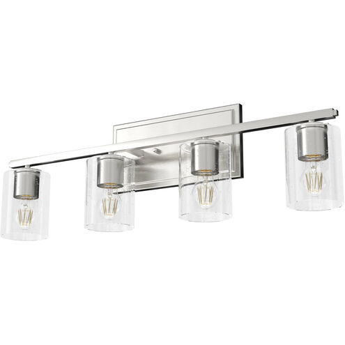 Kerrison 4 Light 30 inch Brushed Nickel Vanity Light Wall Light