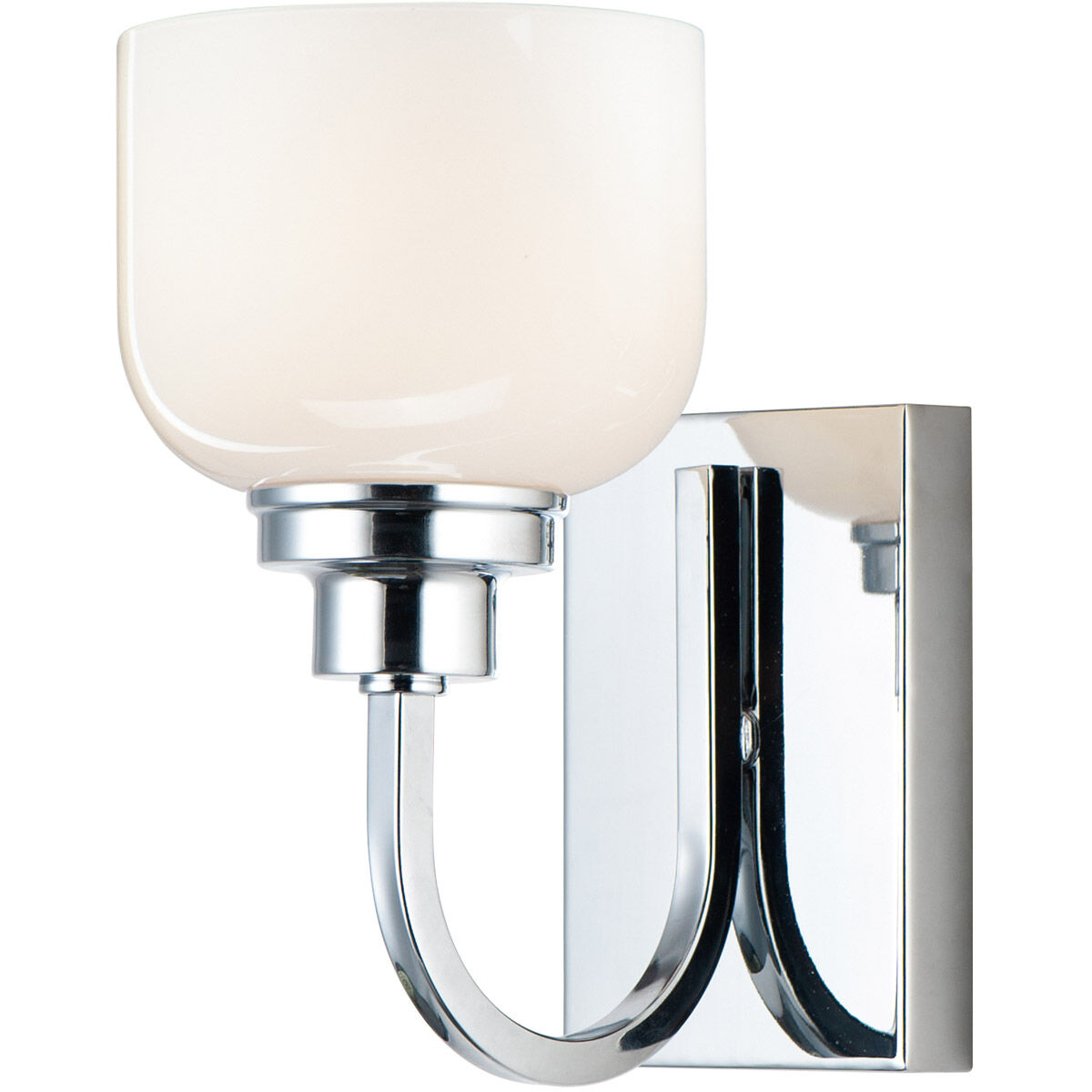 Swale 1 Light 8 inch Polished Chrome Bath Vanity Wall Light