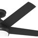 Skyflow 52 inch Matte Black Outdoor Ceiling Fan