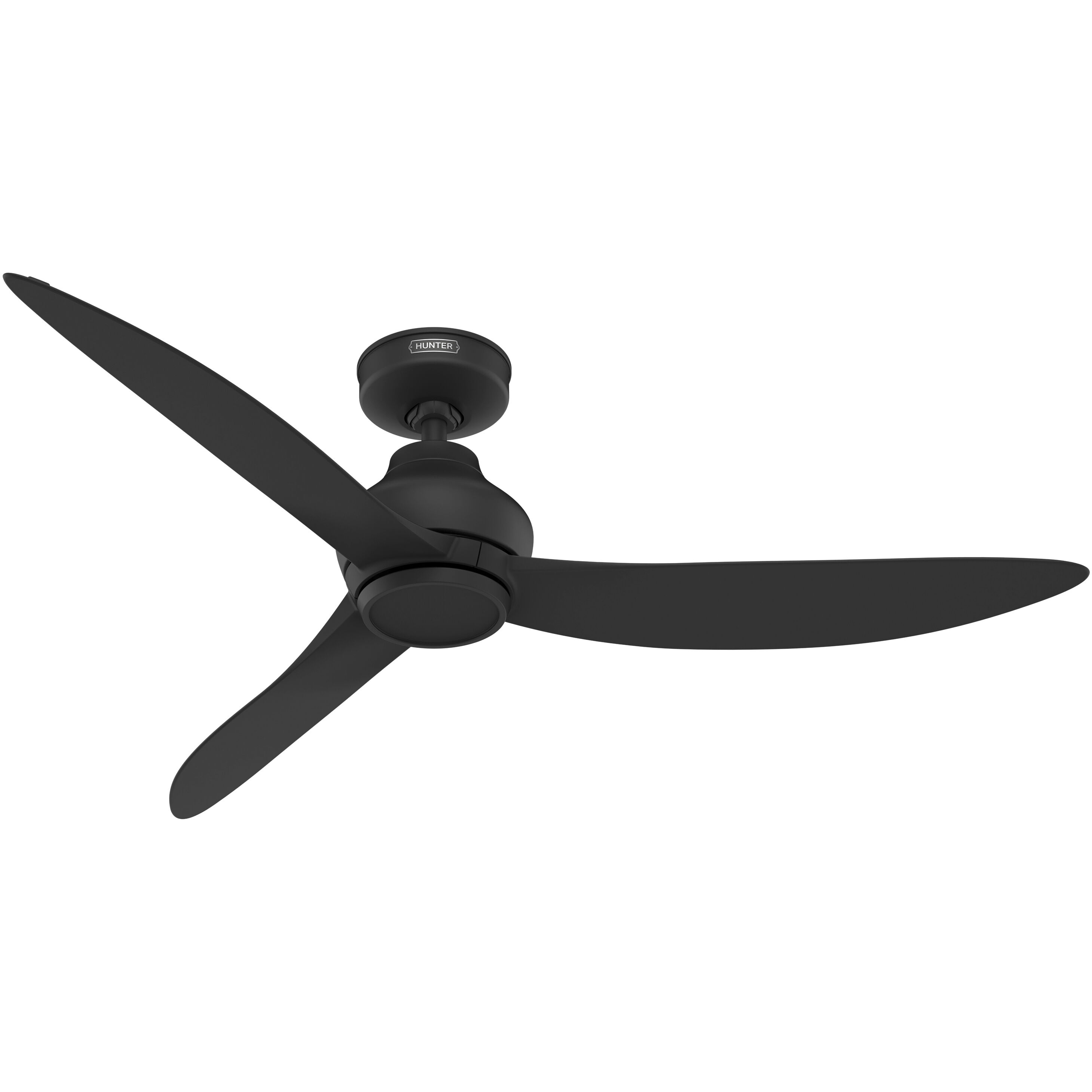 Mazzini 52 inch Matte Black Outdoor Ceiling Fan