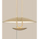 Sunset Ridge 18 inch Luxe Gold Pendant Ceiling Light, Large