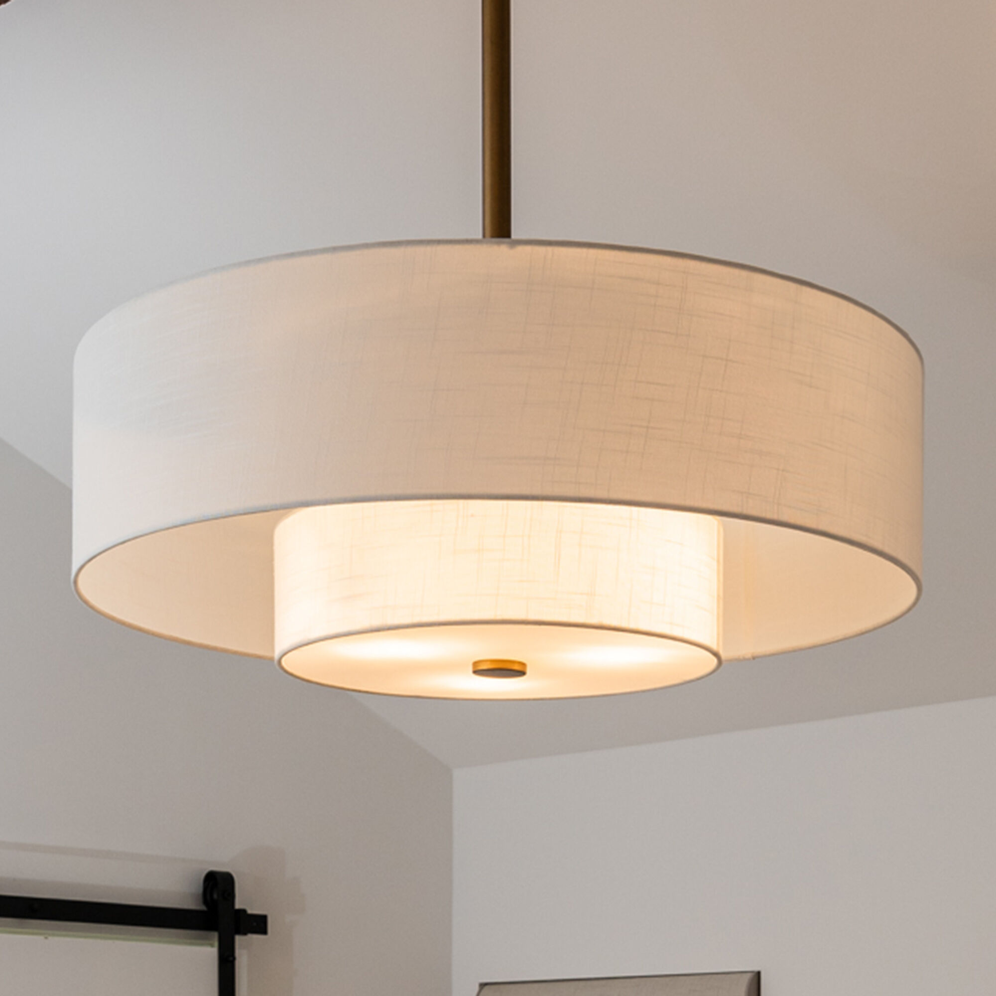 Brookside 30 inch Luxe Gold with Fresh White Blades Ceiling Fan