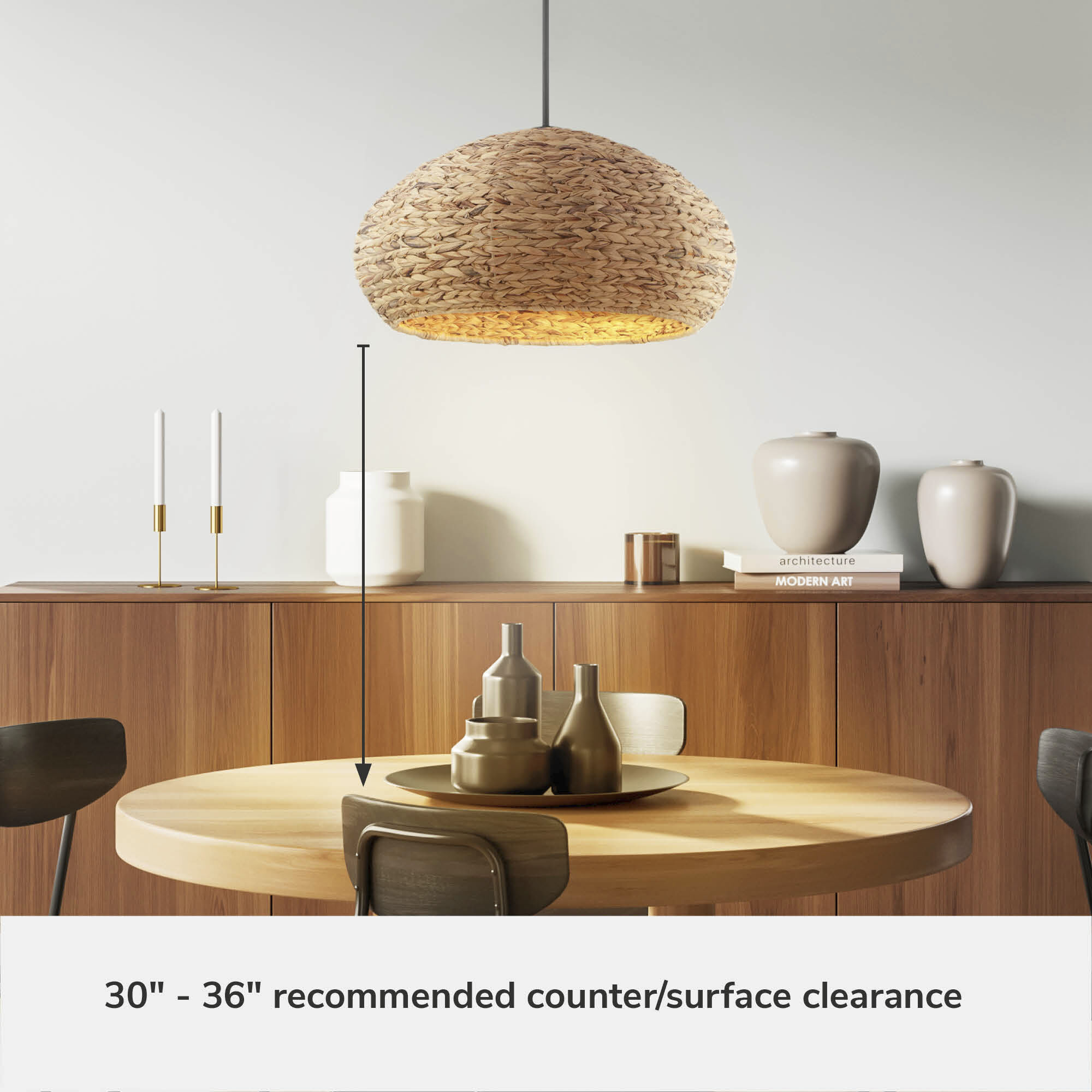 Cambria 3 Light 24 inch Matte Black Pendant Ceiling Light, Extra Large