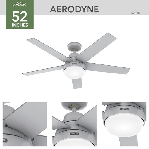 Aerodyne 52 inch Dove Grey Ceiling Fan