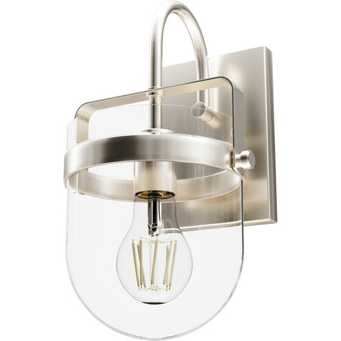 Karloff 1 Light 7.5 inch Brushed Nickel Wall Sconce Wall Light