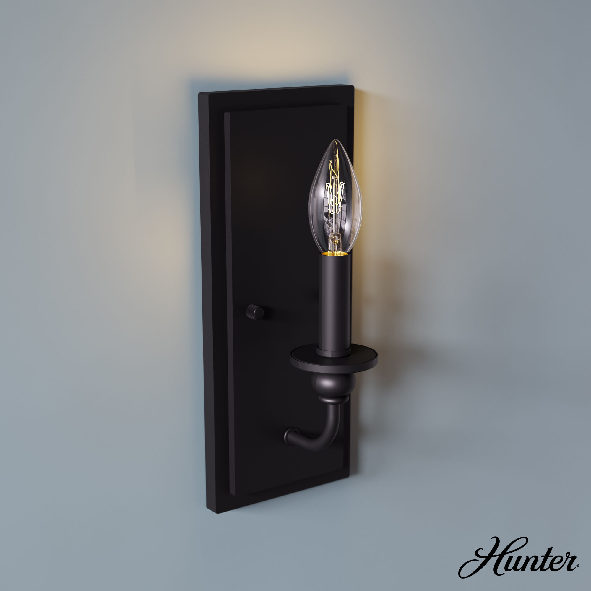 Southcrest 1 Light 5 inch Flat Matte Black Wall Sconce Wall Light