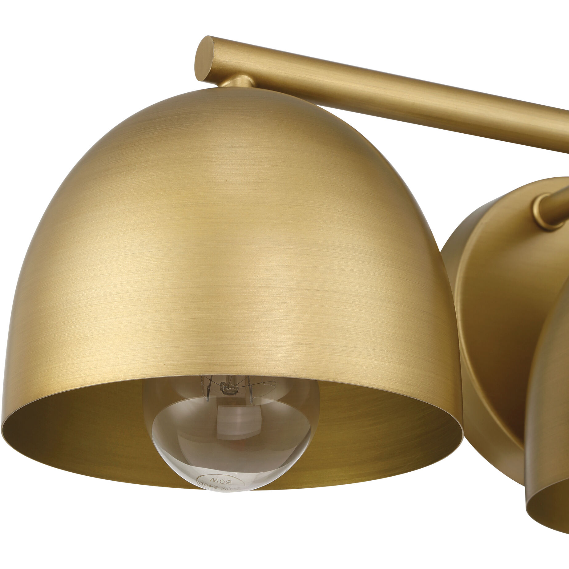 Erling 3 Light Luxe Gold Vanity Light Wall Light, Medium