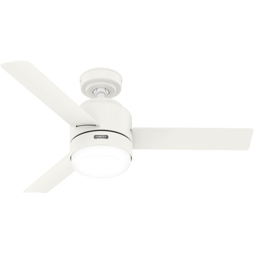 Gilmour 44 inch Matte White Outdoor Ceiling Fan