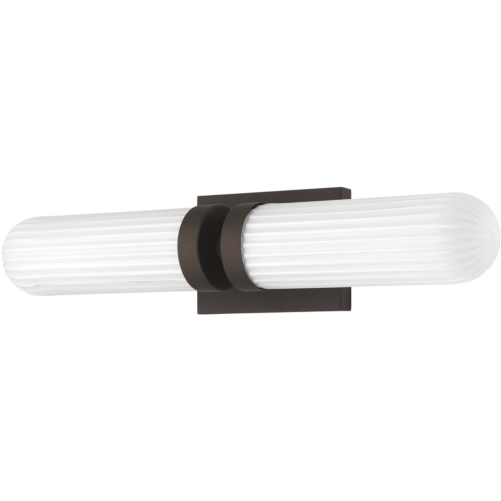 Beverly Glen 2 Light 23 inch Matte Bronze Bath Vanity Wall Light, Medium