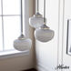 Saddle Creek 3 Light 17.25 inch Brushed Nickel Round Cluster Pendant Ceiling Light