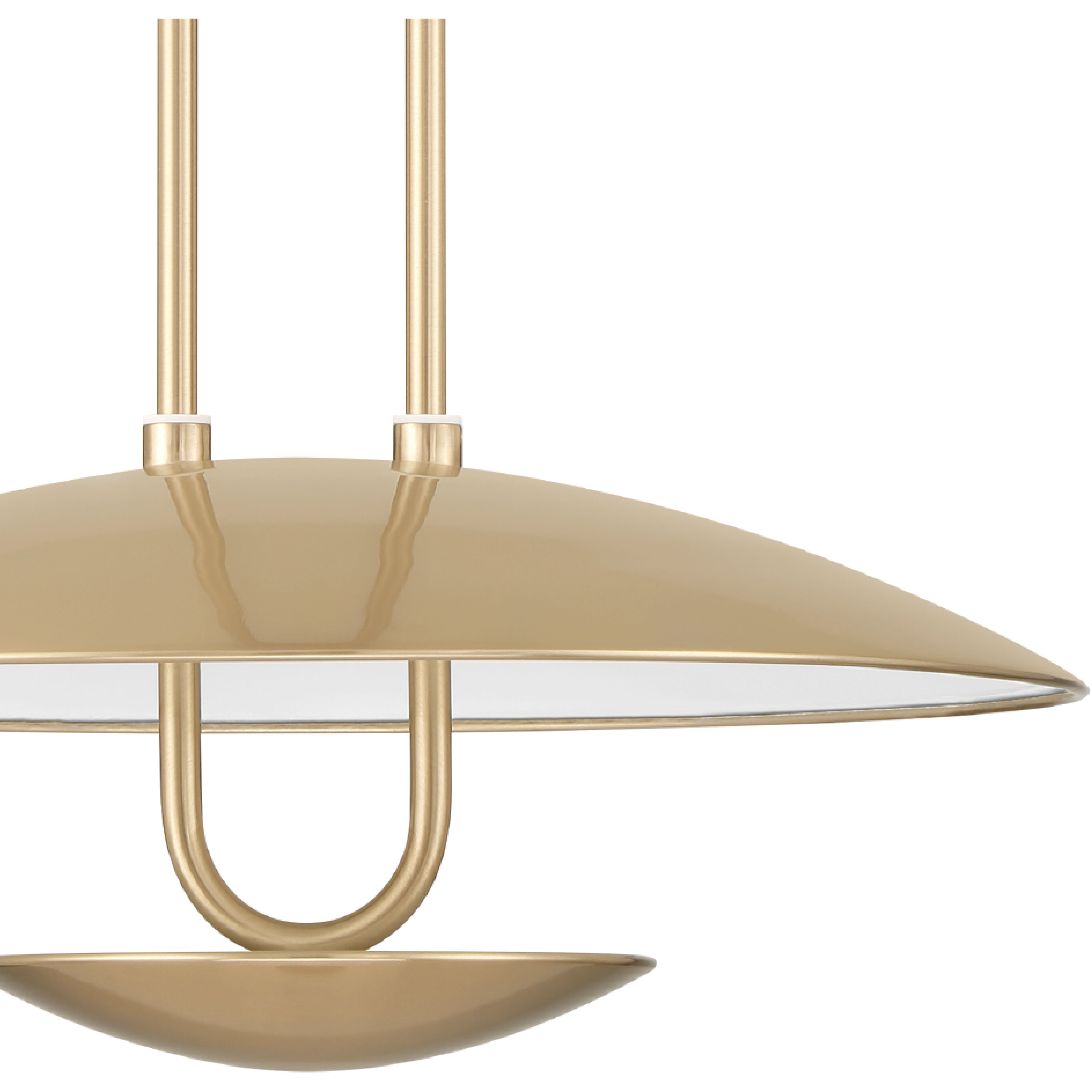 Sunset Ridge 18 inch Luxe Gold Pendant Ceiling Light, Large