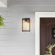 Astwood 1 Light 14.25 inch Matte Black Outdoor Wall Light, Medium